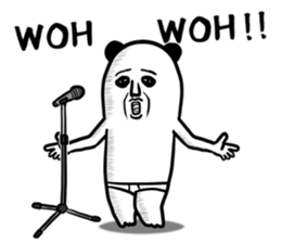 panda ossan 7 sticker #13968045