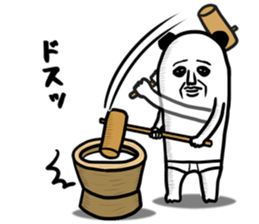 panda ossan 7 sticker #13968051