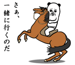 panda ossan 7 sticker #13968059