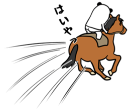 panda ossan 7 sticker #13968061