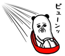 panda ossan 7 sticker #13968062