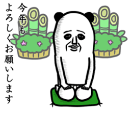 panda ossan 7 sticker #13968076