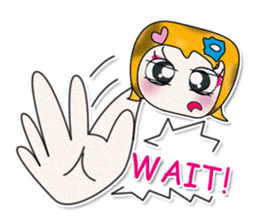 Miss. Sayuri. Good luck.^_^ sticker #13968424