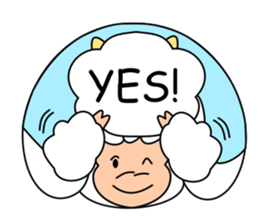 The withdrawal sheep sticker #13968607