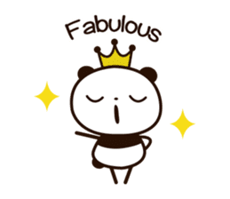 Fabebe Panda sticker #13968635