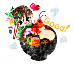 Pretty little people -Kimono girls- sticker #13968865