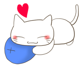 Well! Positive! Do it and Sticker a cat sticker #13969215