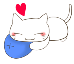 Well! Positive! Do it and Sticker a cat sticker #13969215