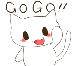 Well! Positive! Do it and Sticker a cat sticker #13969227