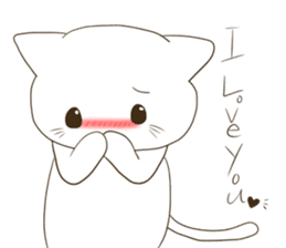 Well! Positive! Do it and Sticker a cat sticker #13969236