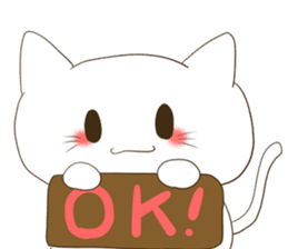 Well! Positive! Do it and Sticker a cat sticker #13969250