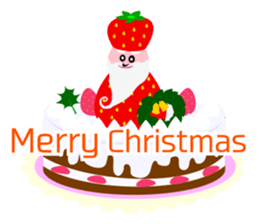 Fun companions of Christmas and New Year sticker #13969255