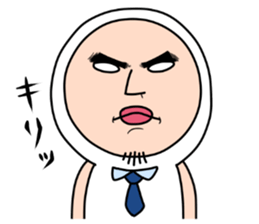 Shirome&Omame ~an office worker~ sticker #13969294