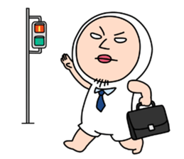 Shirome&Omame ~an office worker~ sticker #13969295