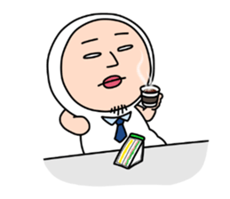 Shirome&Omame ~an office worker~ sticker #13969296