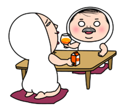 Shirome&Omame ~an office worker~ sticker #13969303