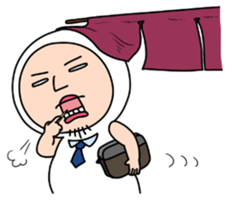 Shirome&Omame ~an office worker~ sticker #13969306