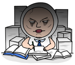 Shirome&Omame ~an office worker~ sticker #13969312