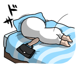 Shirome&Omame ~an office worker~ sticker #13969326