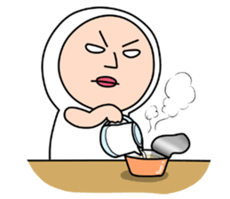 Shirome&Omame ~an office worker~ sticker #13969329