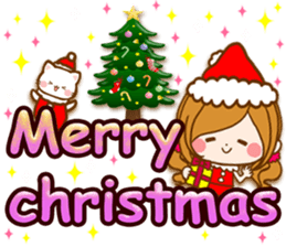 Leisurely a girlfriend.big lettersticker sticker #13969407