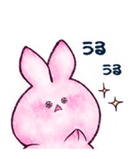 Pinky Cutie Bunny USAMI 2 sticker #13969476