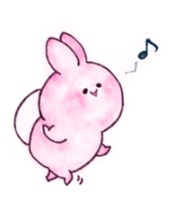 Pinky Cutie Bunny USAMI 5 sticker #13969773