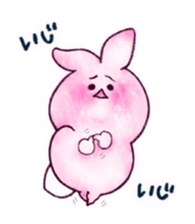 Pinky Cutie Bunny USAMI 3 sticker #13969842