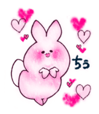 Pinky Cutie Bunny USAMI 3 sticker #13969845
