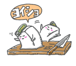 chonmage to-fu sticker #13970067