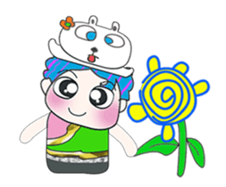 Mr. Hatoru and rabbit. ^_^ sticker #13970098