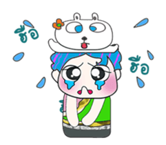 Mr. Hatoru and rabbit. ^_^ sticker #13970099