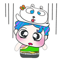 Mr. Hatoru and rabbit. ^_^ sticker #13970113