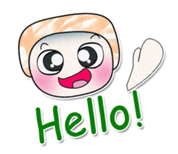 Ha Ha Ha!! My name is Mojo.^^ sticker #13970318