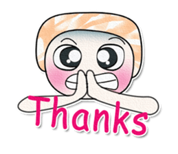 Ha Ha Ha!! My name is Mojo.^^ sticker #13970319