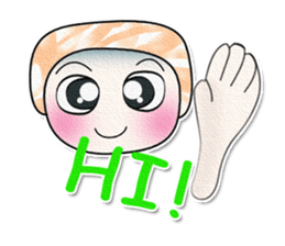 Ha Ha Ha!! My name is Mojo.^^ sticker #13970321