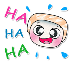 Ha Ha Ha!! My name is Mojo.^^ sticker #13970330