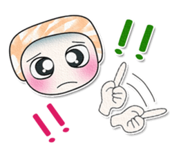 Ha Ha Ha!! My name is Mojo.^^ sticker #13970355