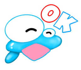 Caterpillar boy 3 sticker #13970415