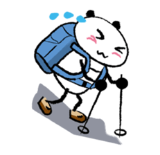 Papanda's Hiking No.2 sticker #13970696