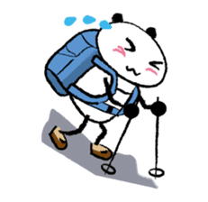 Papanda's Hiking No.2 sticker #13970696