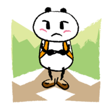 Papanda's Hiking No.2 sticker #13970700