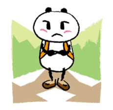Papanda's Hiking No.2 sticker #13970700