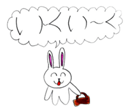 Good friends Rabbits sticker sticker #13971112