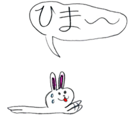 Good friends Rabbits sticker sticker #13971115