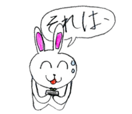Good friends Rabbits sticker sticker #13971123