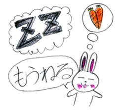 Good friends Rabbits sticker sticker #13971126