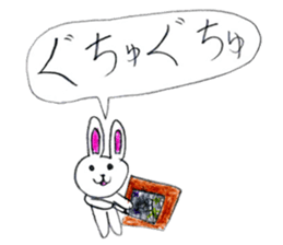 Good friends Rabbits sticker sticker #13971128