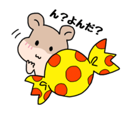 Idol loving cute hamster sticker #13971170