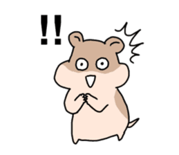 Idol loving cute hamster sticker #13971176